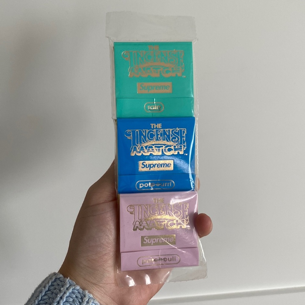 Supreme The Incense Match set — Unopened from a pop-up in the UK 15 years ago